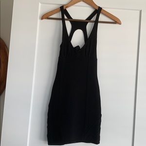 Black Mini Bandage Dress